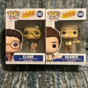 Funko Pop! Seinfeld Vinyl - Elaine and Kramer Figures